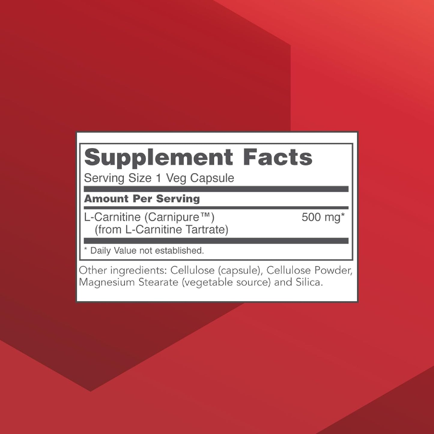 Protocol for Life Balance - L-Carnitine 500mg - 60 capsules