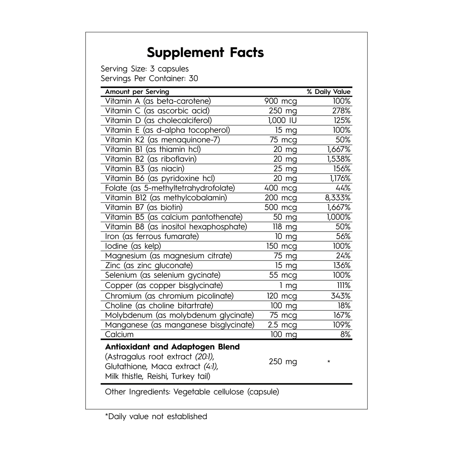 Multivitamin - Kallpay