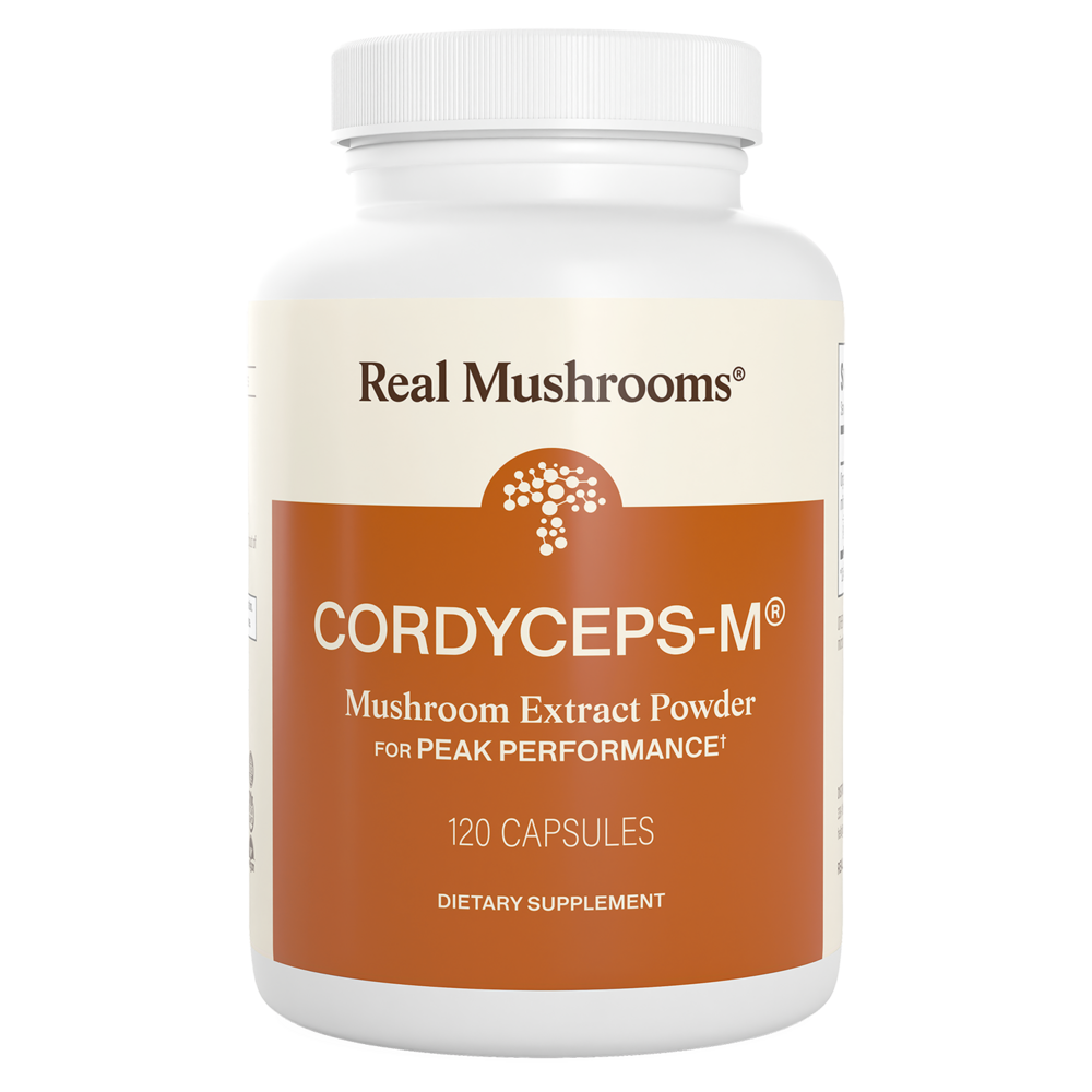 Real Mushrooms Cordyceps Mushroom Extract -  120 capsules