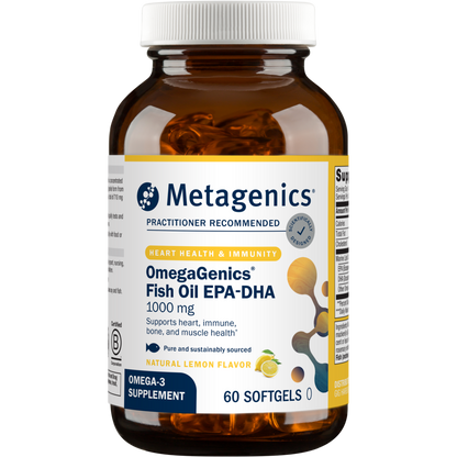 Metagenics OmegaGenics EPA-DHA 1000 Fish Oil - 60 Softgels