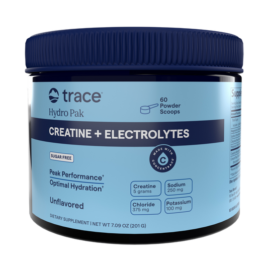 Trace Minerals Research - Hydro Pak Creatine + Electrolytes, Unflavored