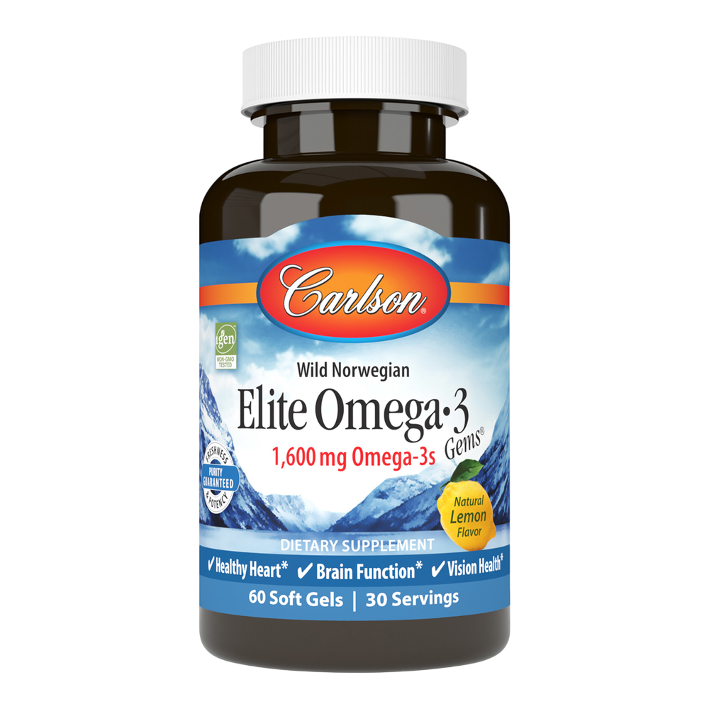 Carlson Labs - Elite Omega 3 Gems