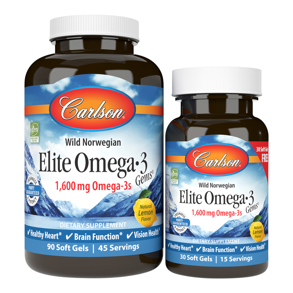 Carlson Labs - Elite Omega 3 Gems
