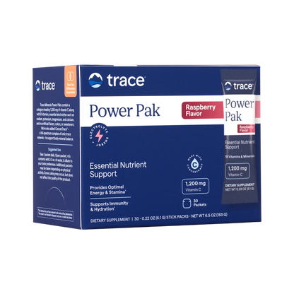 Trace Minerals Research Electrolyte Stamina Power Pak - Raspberry