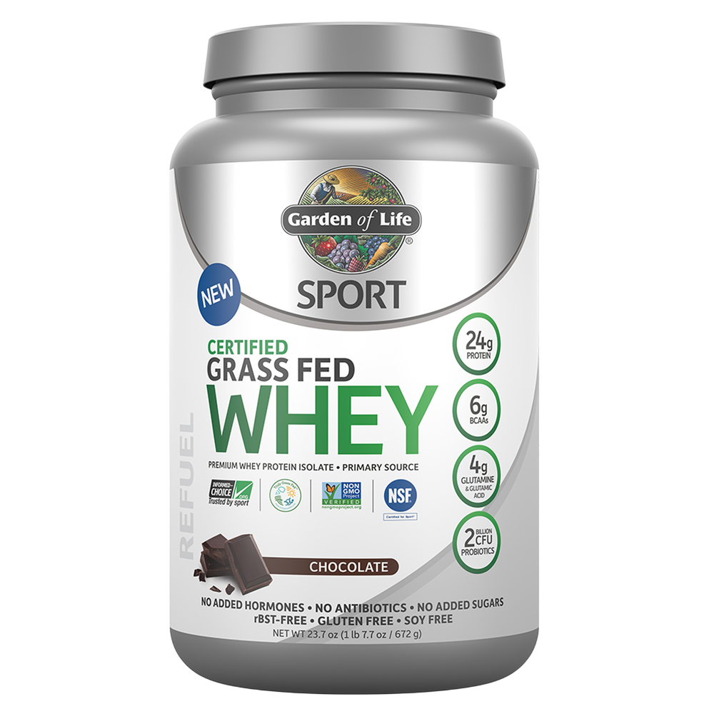 Garden of Life SPORT Grass Fed Whey Protein