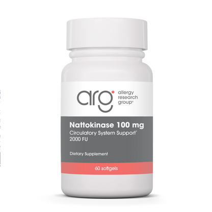 Allergy Research Group Nattokinase Circulatory Systemic Enzymes - 60 softgels