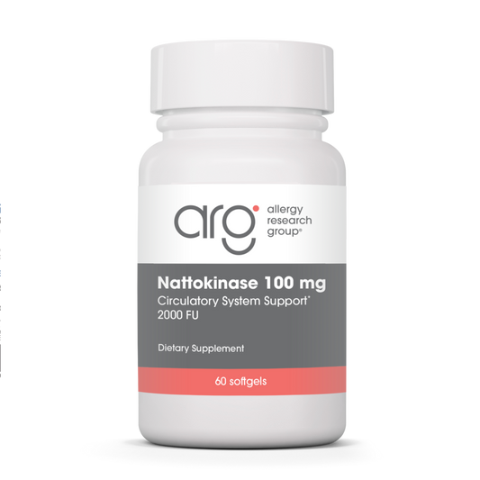 Allergy Research Group Nattokinase Circulatory Systemic Enzymes - 60 softgels