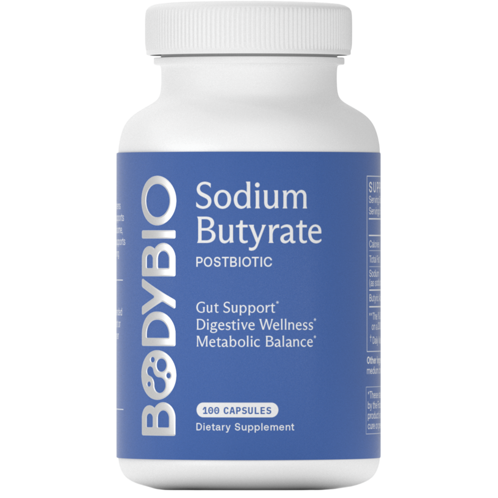 BodyBio - Butyrate Sodium - 60 capsules