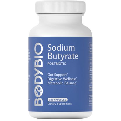 BodyBio - Butyrate Sodium - 60 capsules