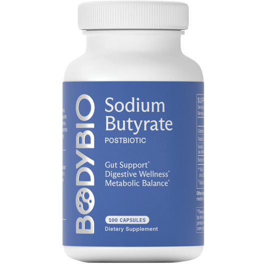 BodyBio - Butyrate Sodium - 60 capsules