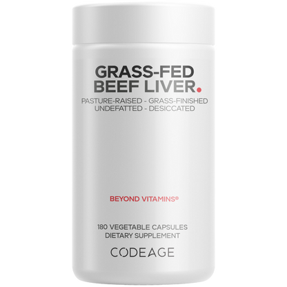 Codeage Grass-Fed Beef Liver - 180 capsules