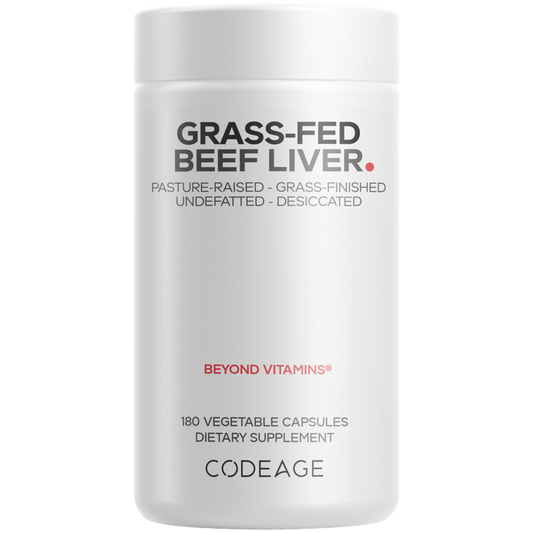 Codeage Grass-Fed Beef Liver - 180 capsules