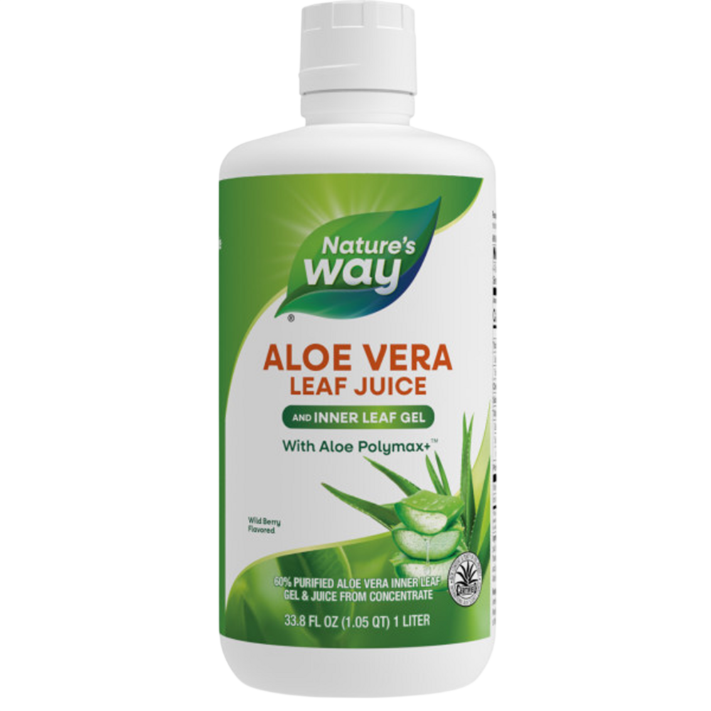 Nature's Way Aloe Vera Gel and Juice (Berry) - 33.8 Fl Oz