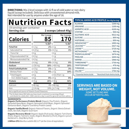 Garden of Life SPORT Organic Plant-Based Protein
