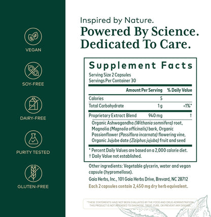 Gaia Herbs Pro Sleep Maintenance Capsules