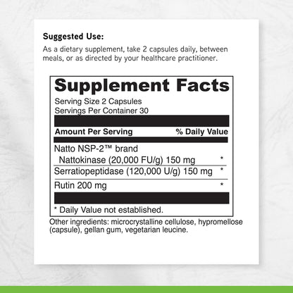 DaVinci Labs Nattokinase Plus  - 60 capsules