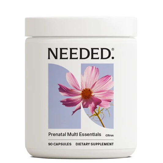 Needed Prenatal Multi Essentials - Citrus - 90 Capsules