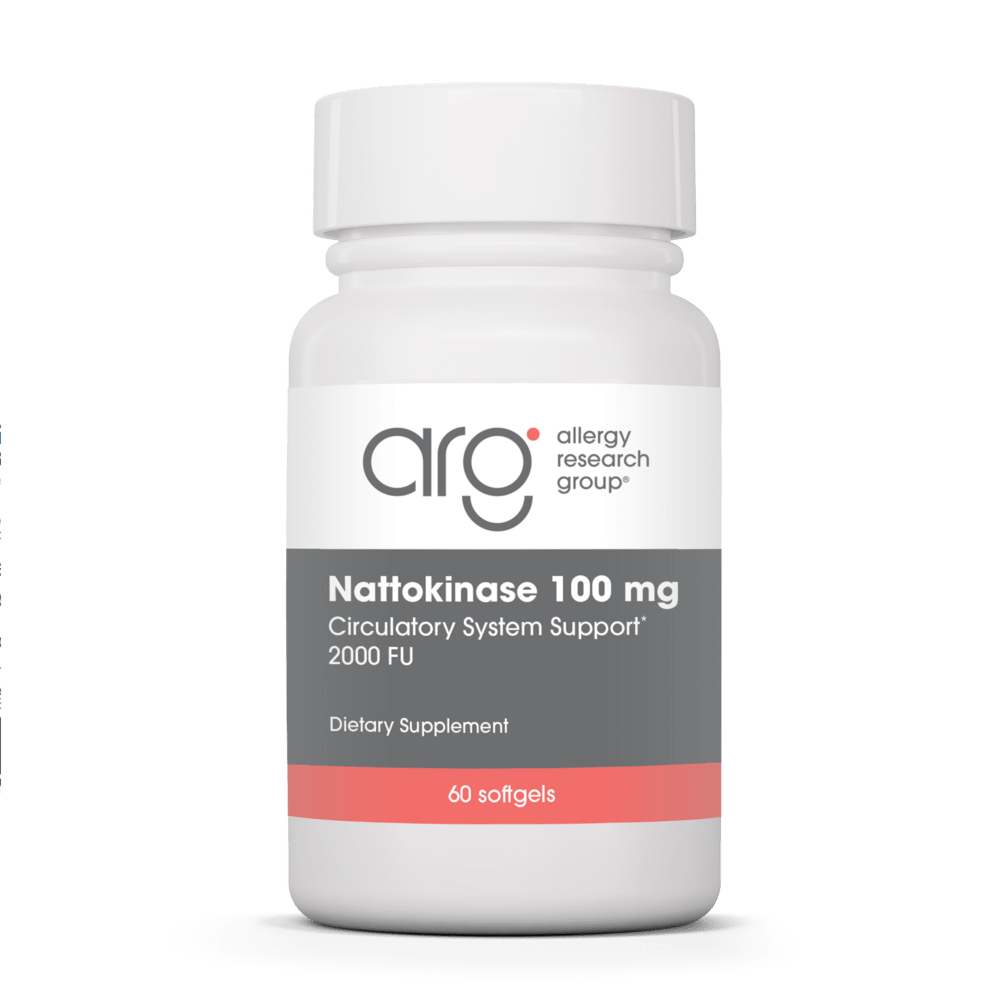 Allergy Research Group Nattokinase Circulatory Systemic Enzymes - Kallpay