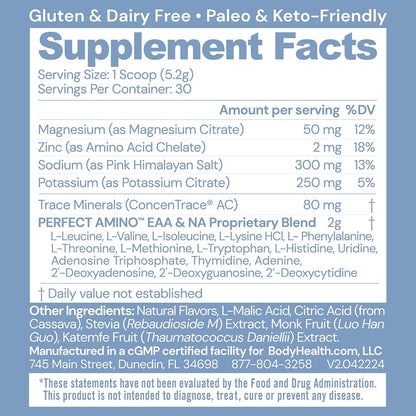 BodyHealth PerfectAmino Electrolytes - Kallpay