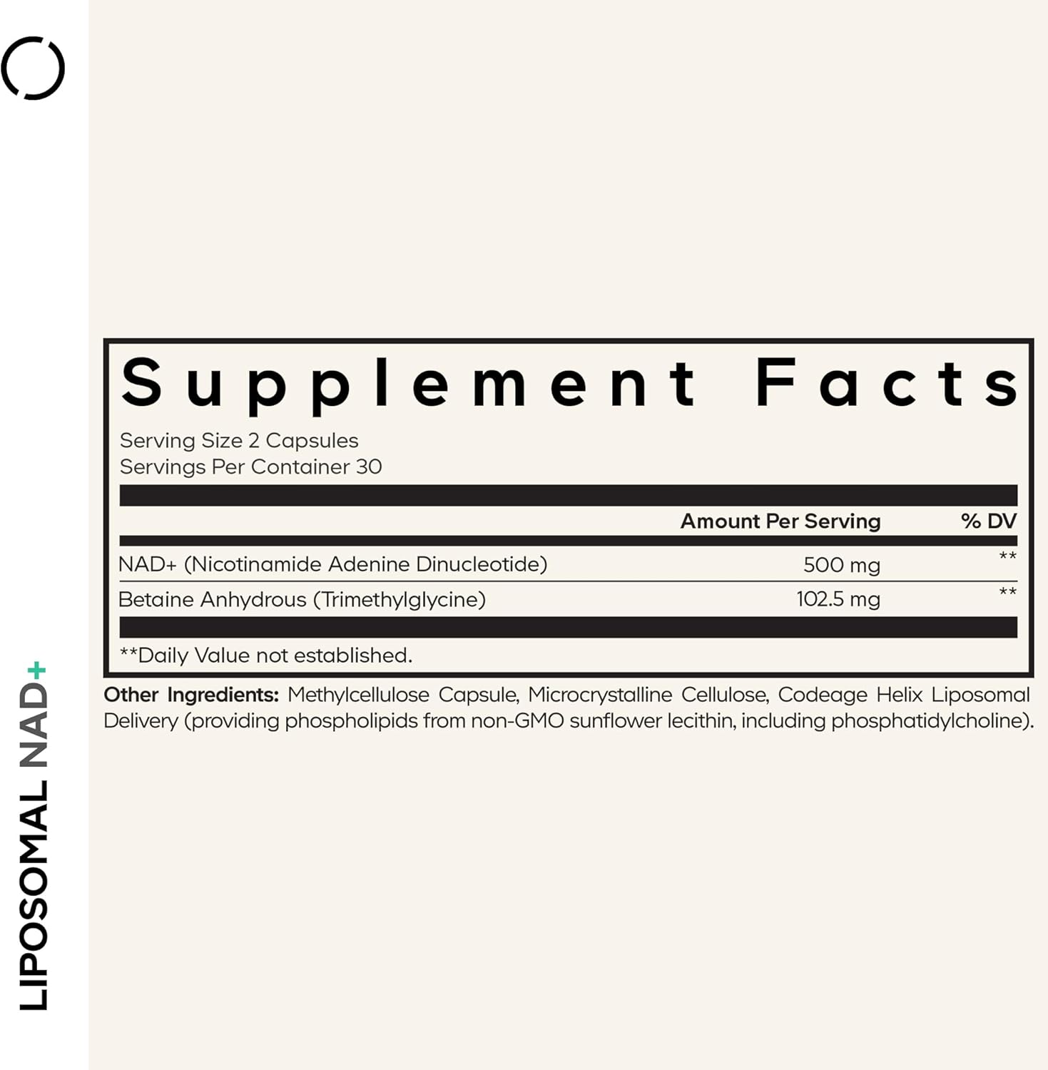 Codeage Liposomal NAD+ - Kallpay