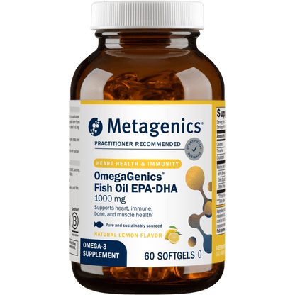 Metagenics OmegaGenics EPA - DHA 1000 Fish Oil - 60 Softgels - Kallpay