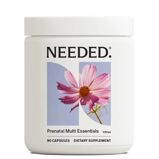 Needed Prenatal Multi Essentials - Citrus - 90 Capsules - Kallpay