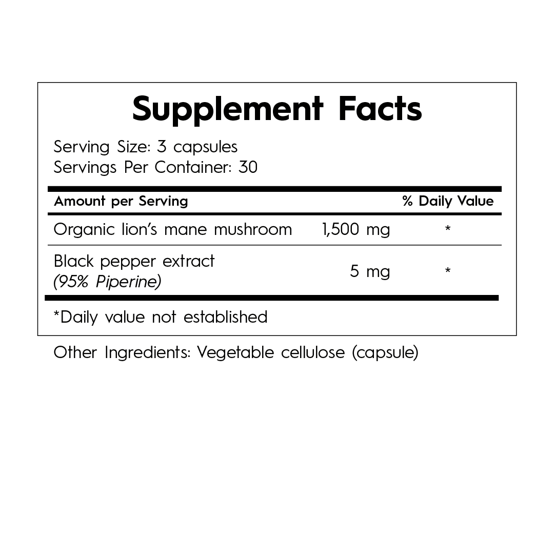 Organic Lion's Mane - Kallpay