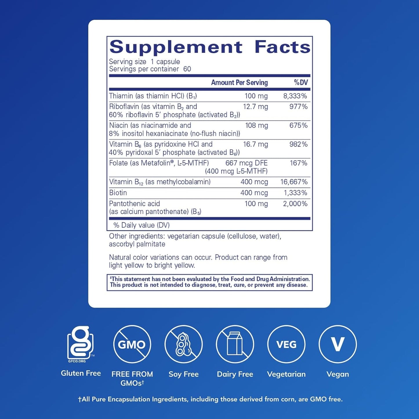 Pure Encapsulations B - Complex Plus - Kallpay