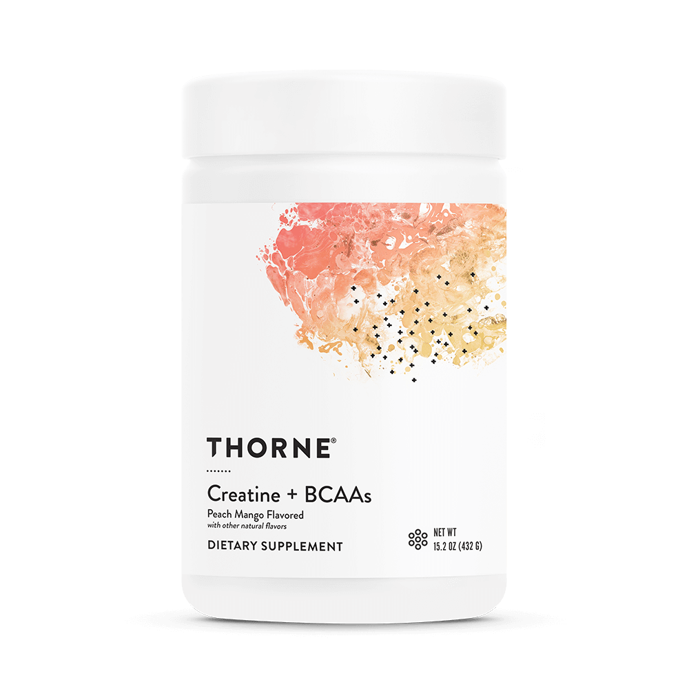 Thorne Creatine + BCAAs - Micronized Creatine Monohydrate + BCAA Powder - Kallpay