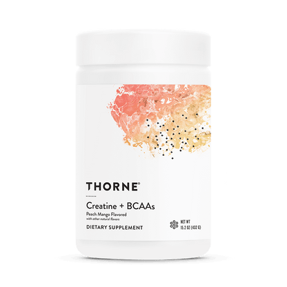 Thorne Creatine + BCAAs - Micronized Creatine Monohydrate + BCAA Powder - Kallpay