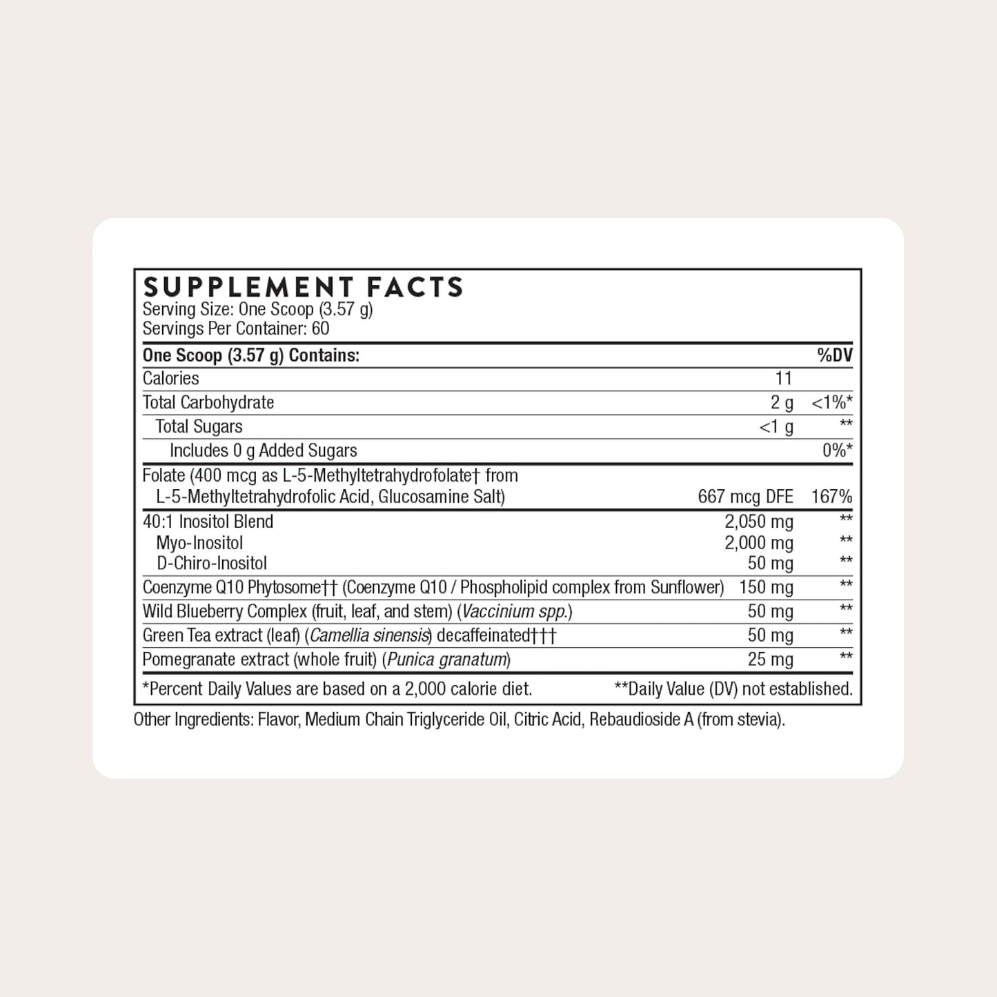 Thorne Ovarian Care - Kallpay