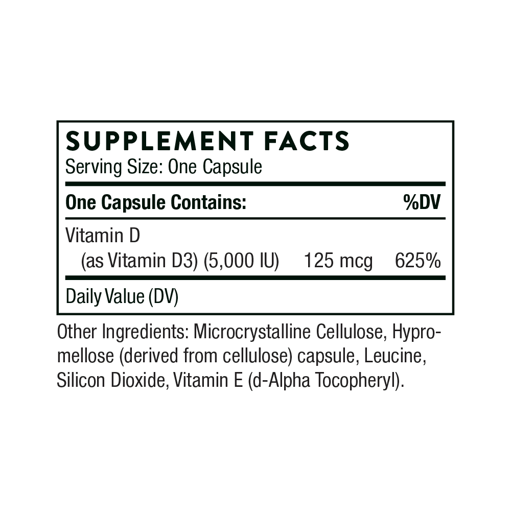 Thorne Vitamin D 5,000 - Kallpay