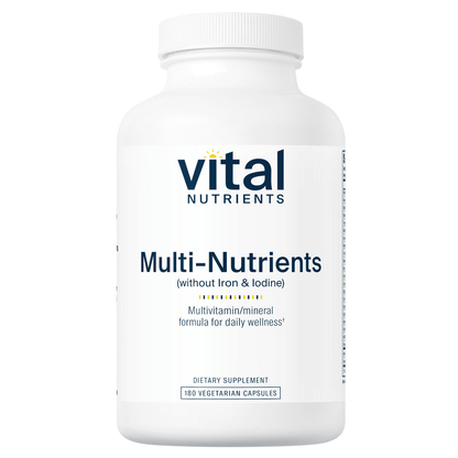 Vital Nutrients Multi - Nutrients (No Iron or Iodine) - Kallpay