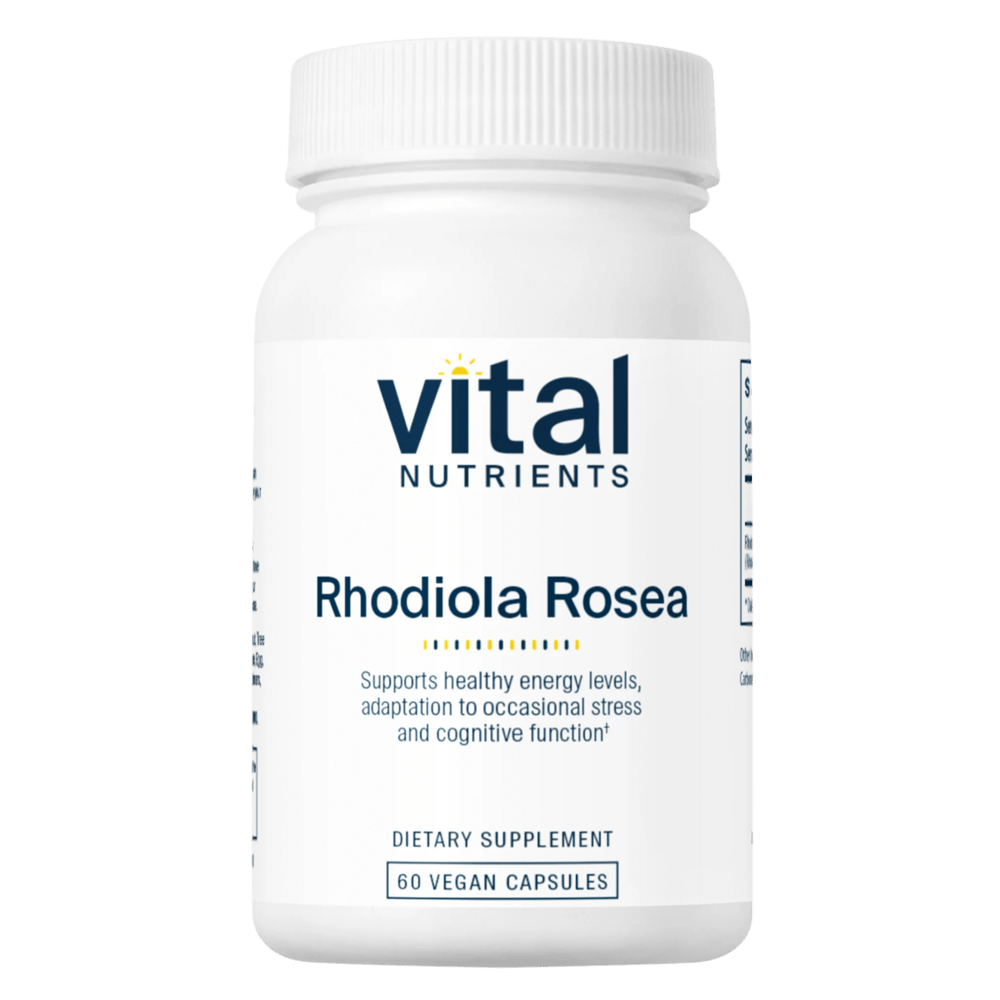 Vital Nutrients - Rhodiola 3% 400mg - 60 Capsules - Kallpay