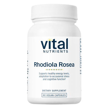 Vital Nutrients - Rhodiola 3% 400mg - 60 Capsules - Kallpay