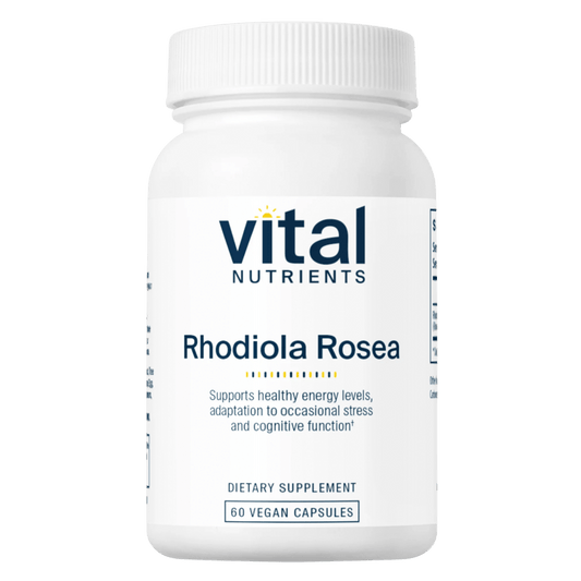 Vital Nutrients - Rhodiola 3% 400mg - 60 Capsules - Kallpay